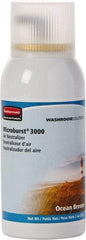 Rubbermaid - 2 oz Air Freshener Dispenser Aerosol Refill - Ocean Breeze, Compatible with Microburst 3000 Dispensers - Americas Industrial Supply