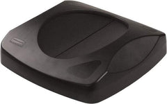 Rubbermaid - Square Lid for Use with 23 Gal Square Trash Cans - Gray, For Untouchable Trash Cans - Americas Industrial Supply