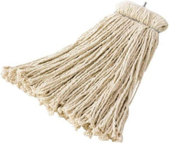 Rubbermaid - 1" Medium Cotton Cut End Mop Head - Side Loading Connection - Americas Industrial Supply