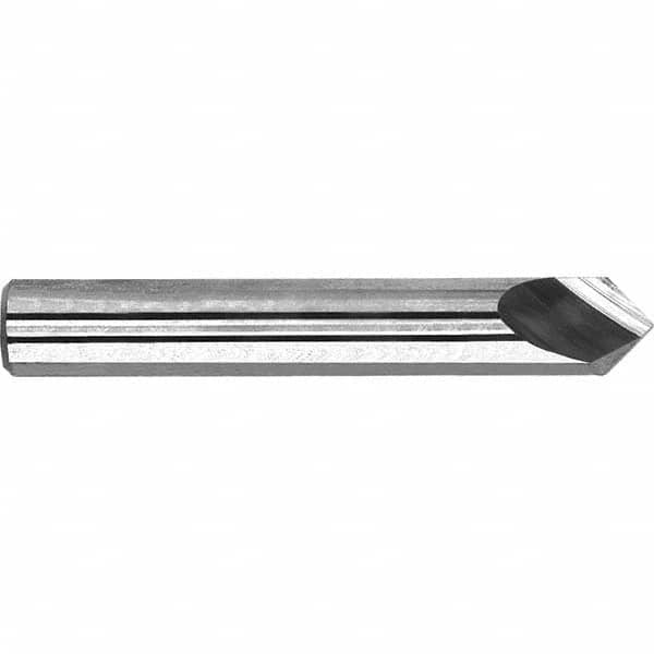 Melin Tool - 1/2" Diam 2 Flute Single End Solid Carbide Chamfer Mill - Americas Industrial Supply