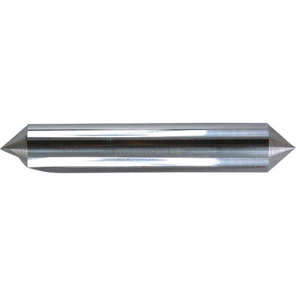 Melin Tool - 1/4" Head Diam, 1/4" Shank Diam, 1 Flute 90° Solid Carbide Countersink - Americas Industrial Supply
