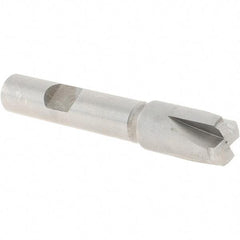 Melin Tool - 1/32" Radius, 7/16" Mill Diam, 4 Flute Cobalt Corner Rounding End Mill - Single End, Uncoated, 3/8" Tip Diam, 2-1/2" OAL, 7/16" Shank Diam - Americas Industrial Supply