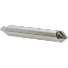 Melin Tool - 1/2" Diam 2 Flute Double End Cobalt Chamfer Mill - Americas Industrial Supply