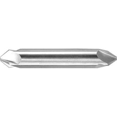 Melin Tool - 1/2" Head Diam, 1/2" Shank Diam, 4 Flute 90° High Speed Steel Countersink - Americas Industrial Supply