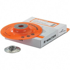 WALTER Surface Technologies - 5" Diam Disc Backing Pad - 12,200 RPM - Americas Industrial Supply