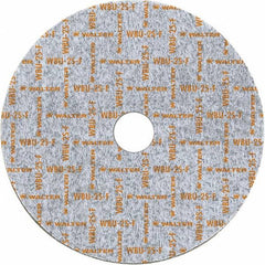 WALTER Surface Technologies - 6" Diam, 1" Face Width, 1" Center Hole, Fine Grade, Silicon Carbide Deburring Wheel - Unitized, Soft Grade, 5,000 RPM - Americas Industrial Supply