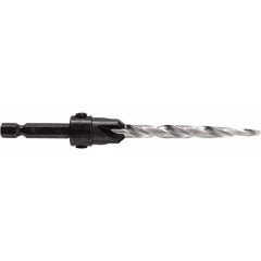 Irwin - Adjustable-Depth Drill Countersinks Cutter Head Diameter (Inch): 1/2 Drill Size Compatibility (Decimal Inch): 0.2500 - Americas Industrial Supply