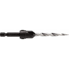 Irwin - Adjustable-Depth Drill Countersinks Cutter Head Diameter (Inch): 7/16 Drill Size Compatibility (Decimal Inch): 0.2188 - Americas Industrial Supply