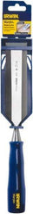 Irwin - 1-1/2" Blade Width Wood Chisel - Polypropylene Handle - Americas Industrial Supply