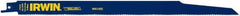 Irwin Blades - 12" Long, Bi-Metal Reciprocating Saw Blade - Straight Profile, 10 to 14 TPI, Toothed Edge, Tang Shank - Americas Industrial Supply