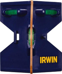 Irwin - Post Levels Number of Vials: 3 Vial Types: (1) Plumb; (2) Level - Americas Industrial Supply