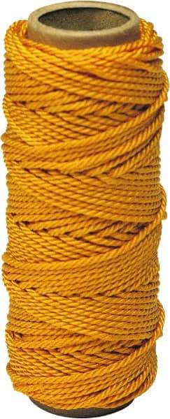 Irwin - #18, Nylon Braided Twine - Orange - Americas Industrial Supply