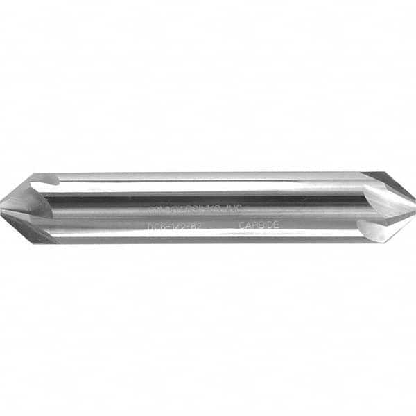 Melin Tool - 3/8" Head Diam, 3/8" Shank Diam, 6 Flute 90° Solid Carbide Countersink - Americas Industrial Supply