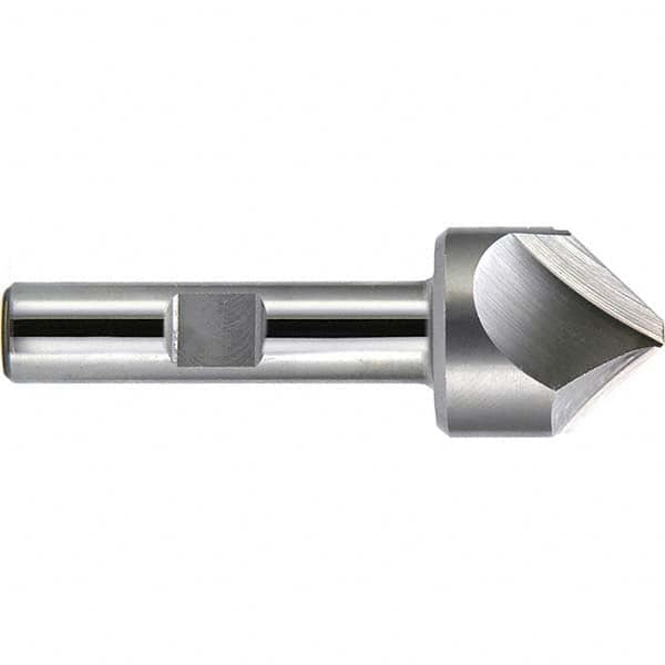 Melin Tool - 1" Diam 2 Flute Single End Cobalt Chamfer Mill - Americas Industrial Supply