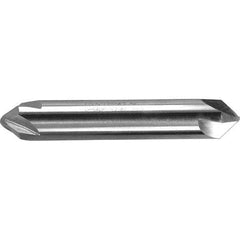 Melin Tool - 1/8" Head Diam, 1/8" Shank Diam, 4 Flute 90° High Speed Steel Countersink - Americas Industrial Supply