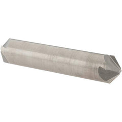 Melin Tool - 3/4" Head Diam, 3/4" Shank Diam, 4 Flute 100° Solid Carbide Countersink - Americas Industrial Supply