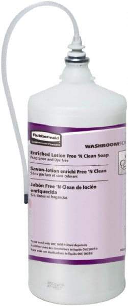 Rubbermaid - 800 mL Dispenser Refill Lotion Hand Cleaner - White, Fragrance Free Scent - Americas Industrial Supply