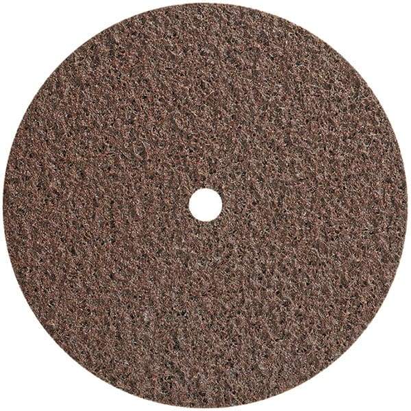 WALTER Surface Technologies - 5" Diam, Aluminum Oxide Hook & Loop Disc - Coarse Grade, Coated, Series 07-R, Quick-Step Blendex - Americas Industrial Supply