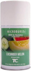Rubbermaid - 5.3 oz Air Freshener Dispenser Aerosol Refill - Cucumber Melon, Compatible with Microburst 9000 Dispensers - Americas Industrial Supply