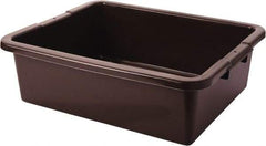 Rubbermaid - 7.1 Gal, Brown Polyethylene Tote Container - Nesting, 21-1/2" Long x 17.1" Wide x 7" High - Americas Industrial Supply