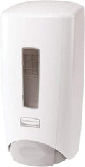 Rubbermaid - 1000 to 1300 mL Foam/Liquid Hand Soap Dispenser - Plastic, Wall Mounted, White - Americas Industrial Supply