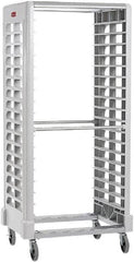 Rubbermaid - 18 Shelf, White Pan Storage Rack - 603.25mm Wide x 1,724.15mm High x 31-3/4" Deep - Americas Industrial Supply