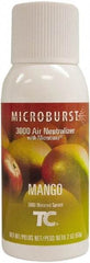 Rubbermaid - 2 oz Air Freshener Dispenser Aerosol Refill - Mango, Compatible with Microburst 3000 Dispensers - Americas Industrial Supply