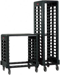 Rubbermaid - 18 Shelf, Black Pan Storage Rack - 473.2mm Wide x 1,724.15mm High x 23-3/4" Deep - Americas Industrial Supply