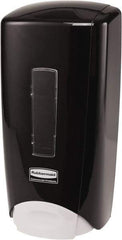Rubbermaid - 1000 to 1300 mL Foam/Liquid Hand Soap Dispenser - Plastic, Wall Mounted, Black - Americas Industrial Supply