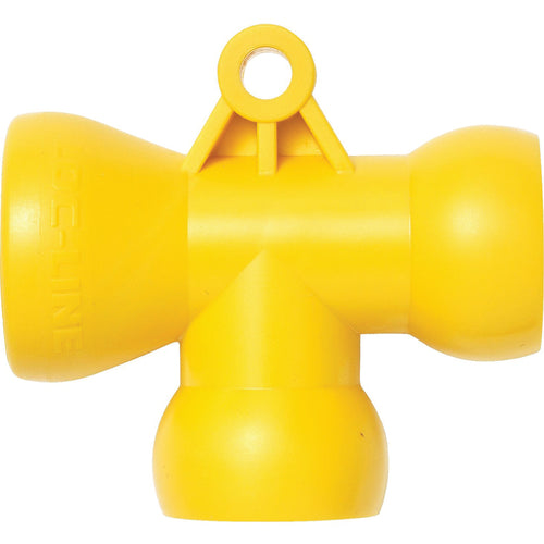 1/4″ Acid Resistant T Fitting 2 Piece - Coolant Hose System Component - Americas Industrial Supply