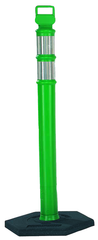 Delineator Green with 10lb. Base - Americas Industrial Supply