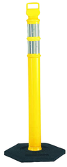 Delineator Yellow with 10lb Base - Americas Industrial Supply