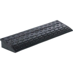 Vestil - 9.68" Long x 34-7/8" Wide, Rubber Rubber Ramp - 4,000 Lb Load Limit - Americas Industrial Supply