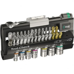 Wera - Screwdriver Bit Sets Type: Bit Set Drive Size: 1/4 (Inch) - Americas Industrial Supply