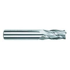 5/8 Dia. x 3-1/2 Overall Length 4-Flute .060 C/R Solid Carbide SE End Mill-Round Shank-Center Cut-Uncoated - Americas Industrial Supply