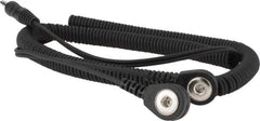 PRO-SAFE - Grounding Cords Anti-Static Equipment Compatibility: Grounding Wrist Strap Coiled or Straight Cord: Coiled - Americas Industrial Supply