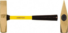 Ampco - 5 Lb Head Nonsparking Cutoff Hammer - 15" OAL, 15" Long Fiberglass Handle - Americas Industrial Supply