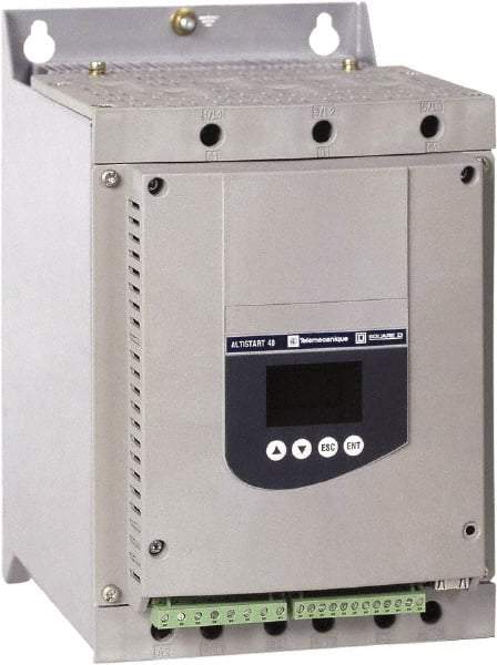 Schneider Electric - 47 Amp, 208 to 690 Coil VAC, Enclosed IEC Motor Starter - 1 Phase Hp: 15 at 230 Volt, 3 Phase Hp: 30 at 460 Volt, 40 at 575 Volt - Americas Industrial Supply