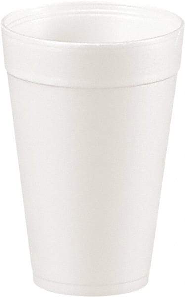 DART - Foam Drink Cups, 32 oz, 25/Bag, 20 Bags/Carton - White - Americas Industrial Supply