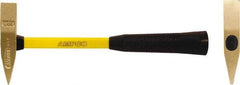 Ampco - 1-1/2 Lb Head Scaling Hammer - 11" OAL, Fiberglass Handle - Americas Industrial Supply