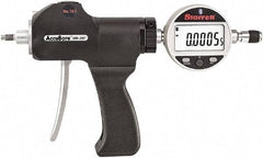 Starrett - Electronic Bore Gages Type: Pistol Grip Electronic Bore Gage Minimum Measurement (Decimal Inch): 0.0800 - Americas Industrial Supply