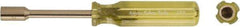 Ampco - 15mm Solid Shaft Nonsparking Nutdriver - Plastic Handle, 9-1/16" OAL - Americas Industrial Supply