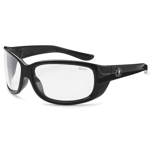ERDA-AF Clear Lens Black Safety Glasses Anti-Fog - Americas Industrial Supply