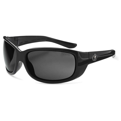 ERDA Smoke Lens Black Safety Glasses - Americas Industrial Supply
