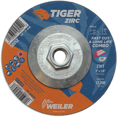 5X1/8 Z30T ZIRC T27 COMBO WHEEL - Americas Industrial Supply
