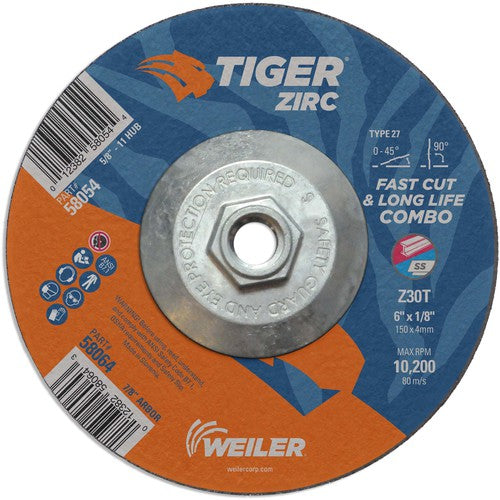 6X1/8 Z30T ZIRC T27 - Americas Industrial Supply