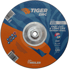9X1/4 Z24T ZIRC T28 GRIND WHEEL - Americas Industrial Supply