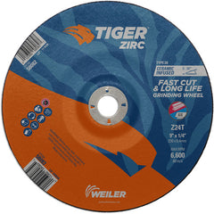 9Z1/4X7/8 Z24T ZIRC T28 GRIND WHL - Americas Industrial Supply