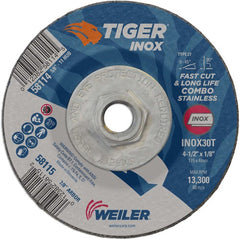 ‎4-1/2X1/8 TIGER INOX TYPE 27 - Americas Industrial Supply