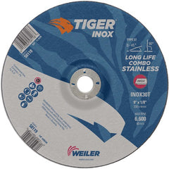 9X1/8 TIGER INOX TYPE 27 COMBO WHL - Americas Industrial Supply